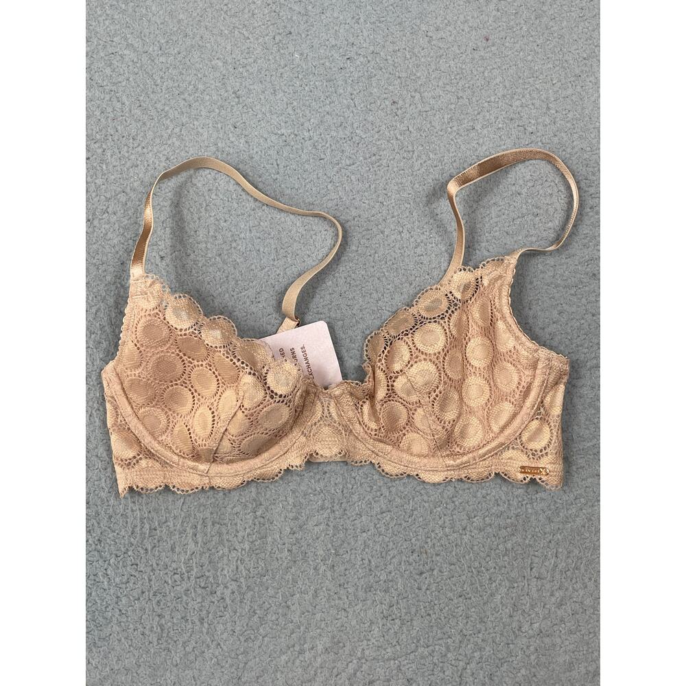 Savage X Fenty Womens Size 32C Nude Lace Bra NWT